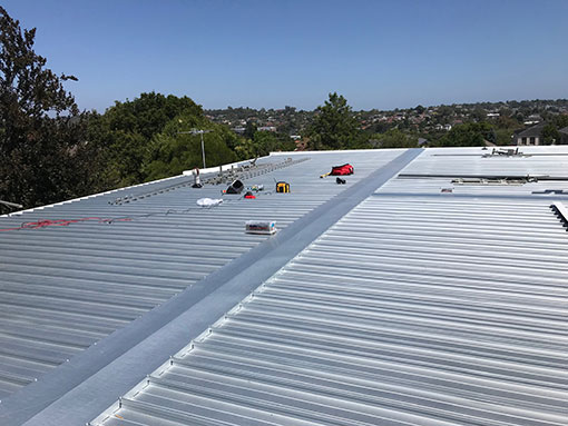 After Metal Roof Repair