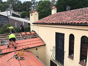 repair roof tiles